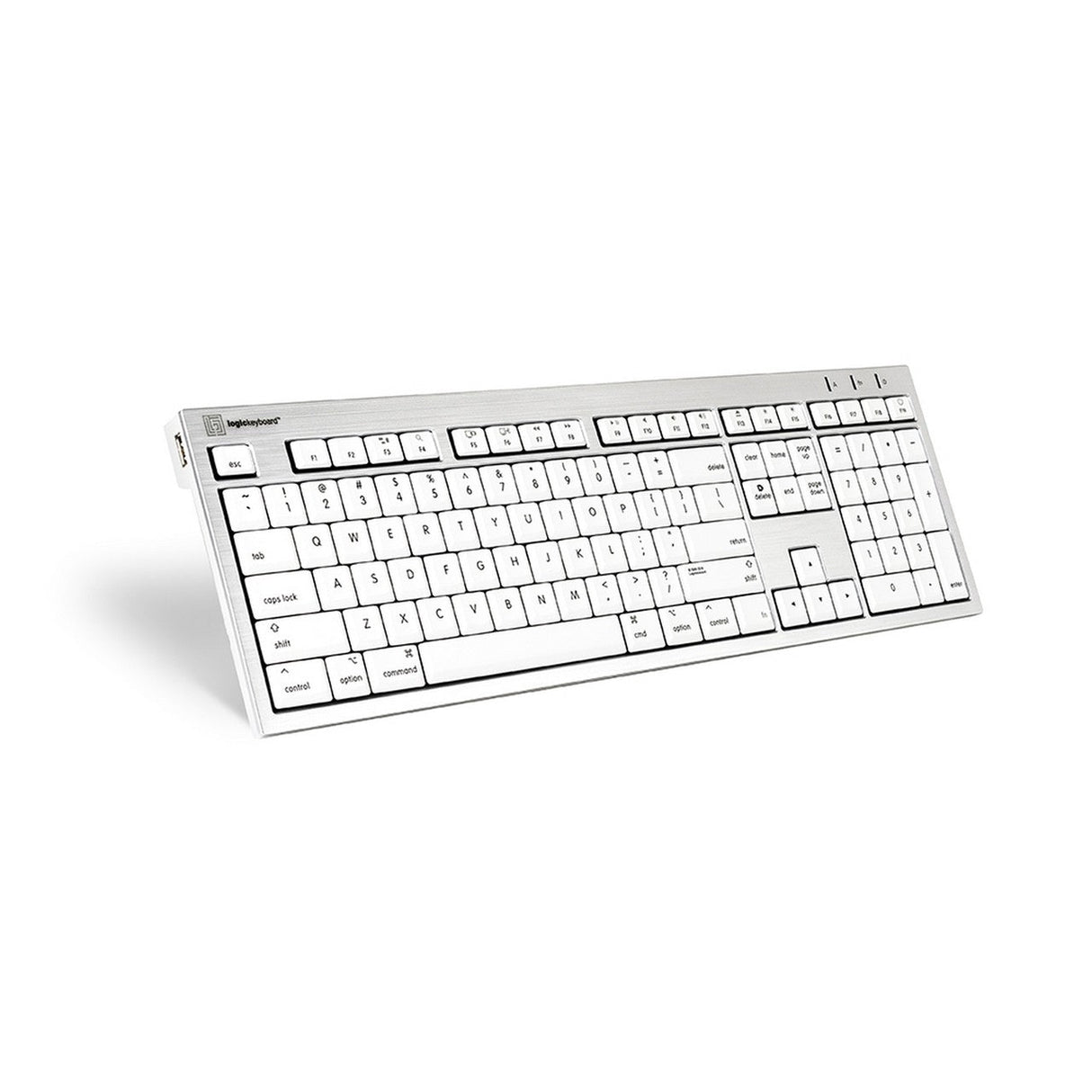 Logickeyboard Standard Mac ALBA American English Keyboard