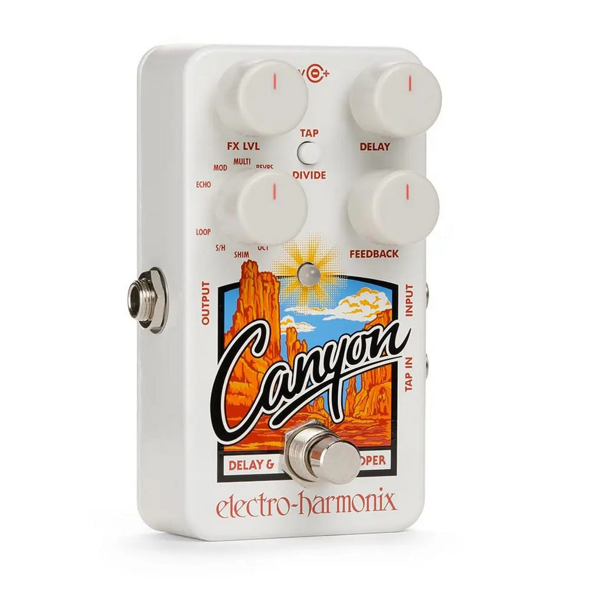 Electro-Harmonix Canyon Delay and Looper Guitar Effects Pedal