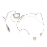 LD Systems WS 100 MH 3 BE Microphone Headset with 3-Pin Female Mini XLR Connector Beige