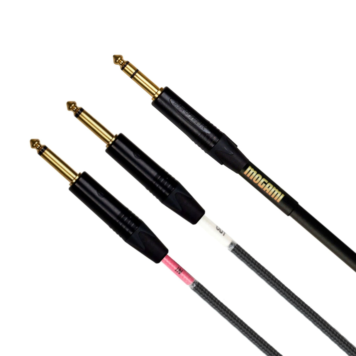 Mogami Gold Insert TS 06 Send Return TRS to Dual TS Cable, 6-Feet