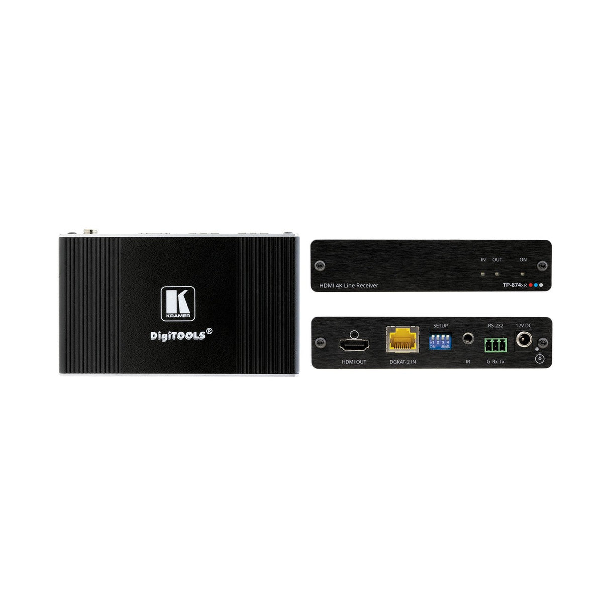 Kramer TP-874XR 4K HDR HDMI Compact Bidirectional-PoC Receiver