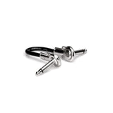 Hosa IRG-100.5 Low-Profile Right-Angle to Same Guitar Patch Cable 6 Inch - accessories
