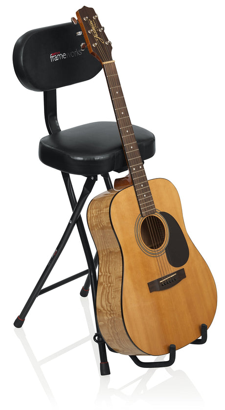 Gator GFW-GTR-SEAT Guitar Seat/Stand Combo - accessories