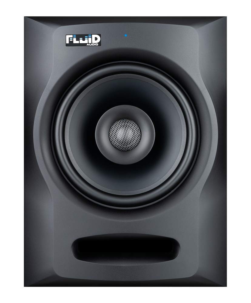 Fluid Audio FX80 8 Inch 2-Way Powered Reference Monitor, Single