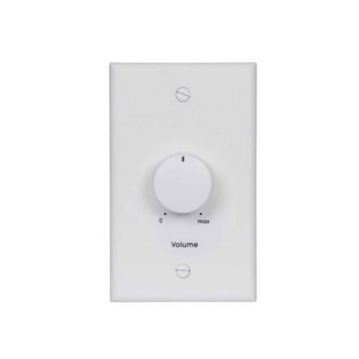 Lowell 25LVC-SW 25 Watt MONO Attenuator Volume Control 1 Gang Wall Plate Standard White