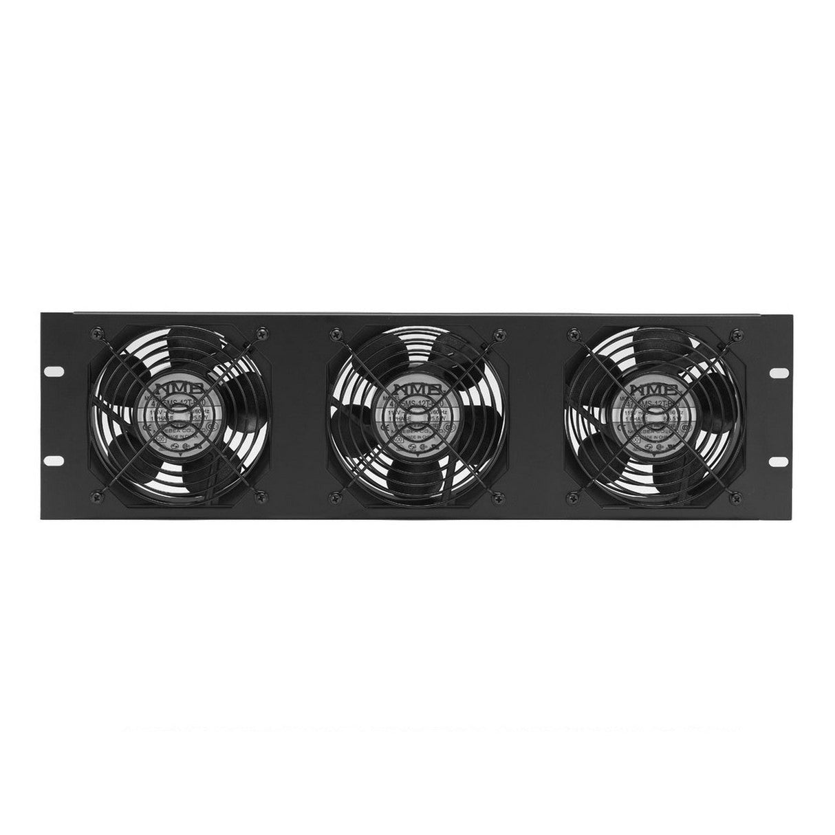 Lowell FW3-3T 3U Whisper Fan Panel, Thermo-Cord, 3 Fans