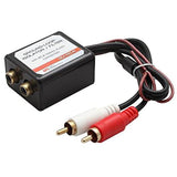 Hall Technologies GLI-RCA Stereo Audio Ground-Loop Isolator and Filter with RCA Connectors