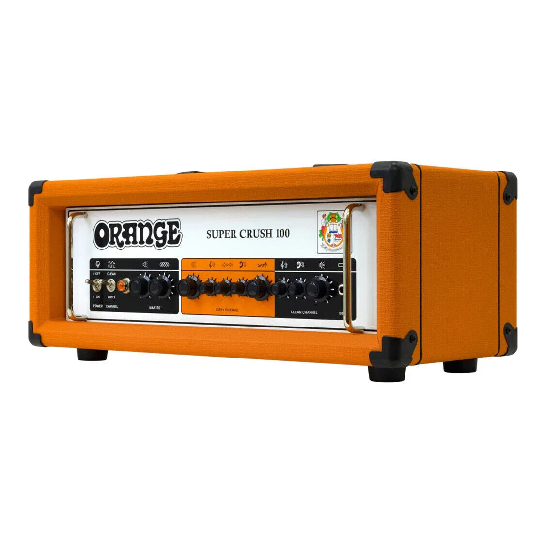 Orange Super Crush 100-Watt Guitar Amplifier Head, Orange (Used)