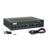 Lowell MA125 Mixer with 125W Amplifier Rackmount