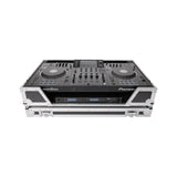 Magma DJ-Controller Workstation for Pioneer DJ XDJ-XZ with 19-Inch 1U Rack and Wheels