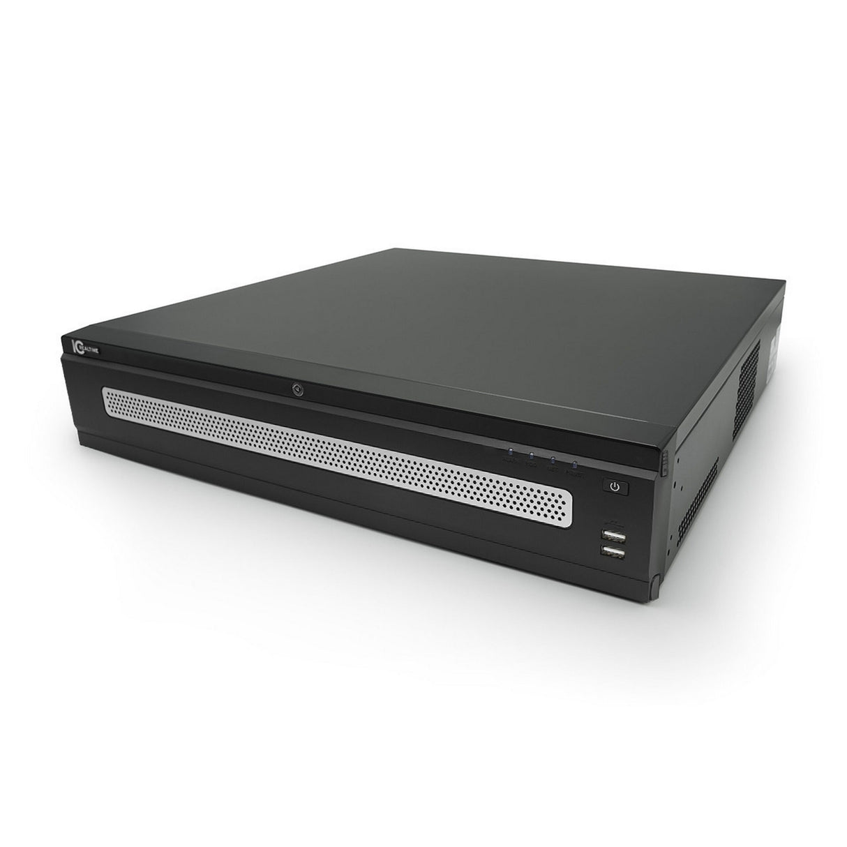 IC Realtime NVR-EL64-2U12MP1 64 Channel 2U 4K Network Video Recorder, 50TB HDD