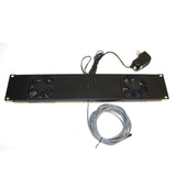 Lowell FDC2-2T Quiet Fan Panels 2 Fans with Thermo-Probe