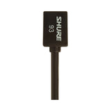 Shure WL93 Omnidirectional Lavalier Condenser Microphone for Wireless Systems with 4’ Cable Black (Used) - used