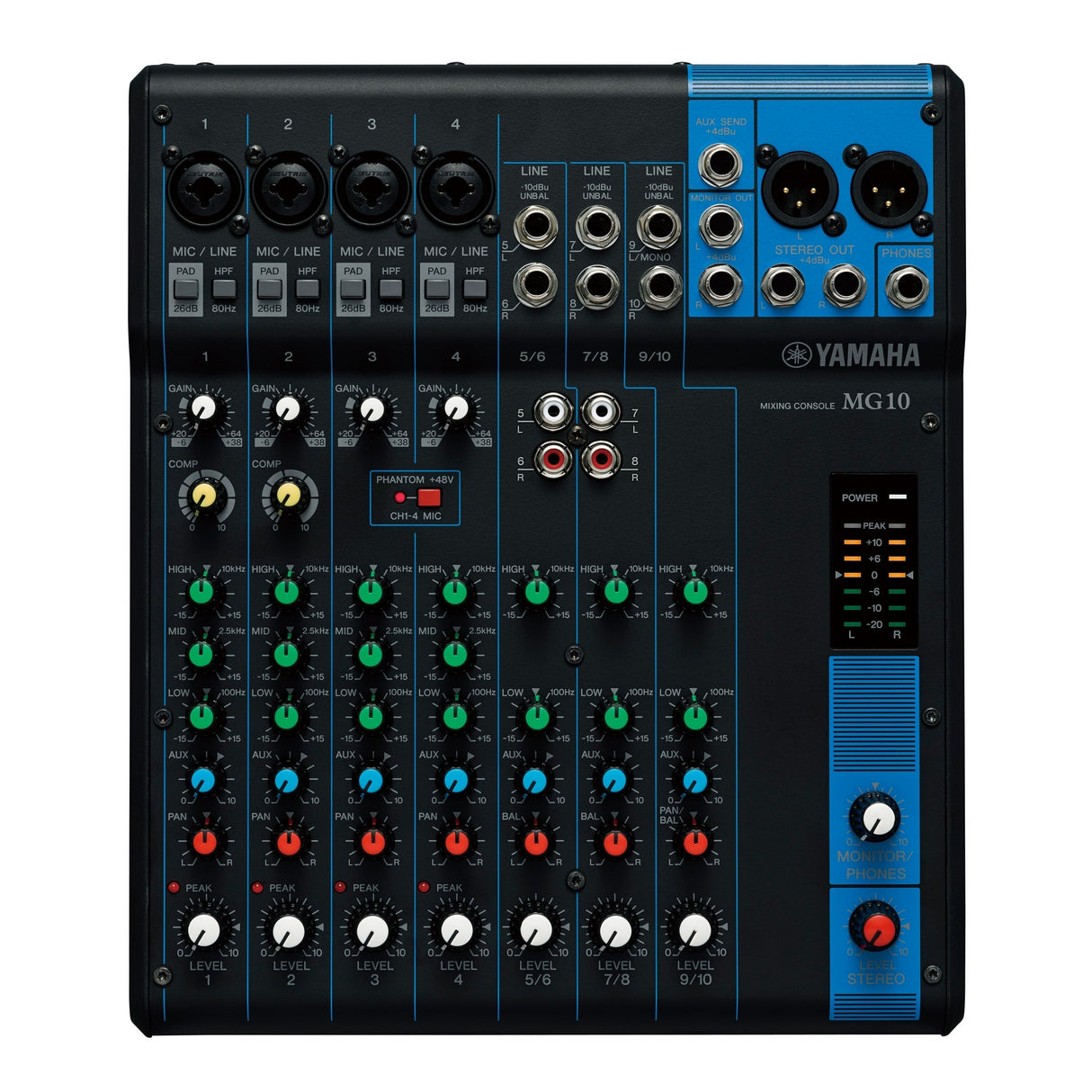 Yamaha MG10 10-Channel Mixing Console (Used)