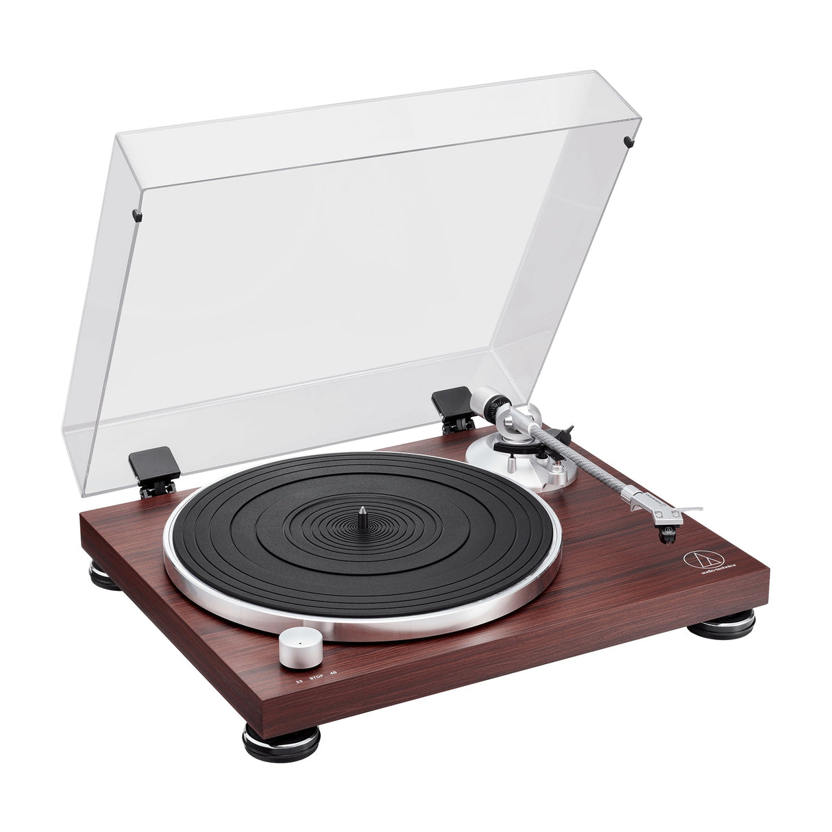 Audio-Technica AT-LPW50BT Wireless and Analog Manual Belt-Drive Turntable