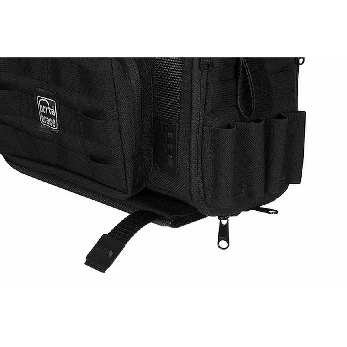 Porta Brace AO-1.5SILENTS Lightweight and Silent Audio Organizer Case with Suede Strap