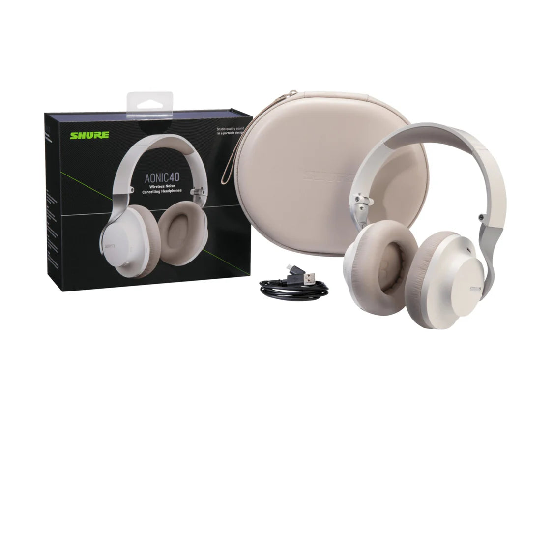 Shure AONIC 40 Wireless Noise Cancelling Headphones