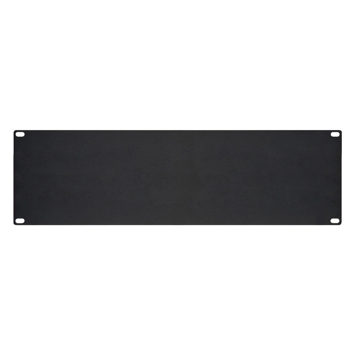 Middle Atlantic HBL4 4 Space 7 Inch 1/8 Flat Aluminum Blank Panel Black