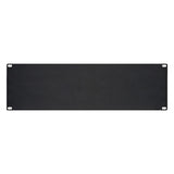 Middle Atlantic HBL4 4 Space 7 Inch 1/8 Flat Aluminum Blank Panel Black