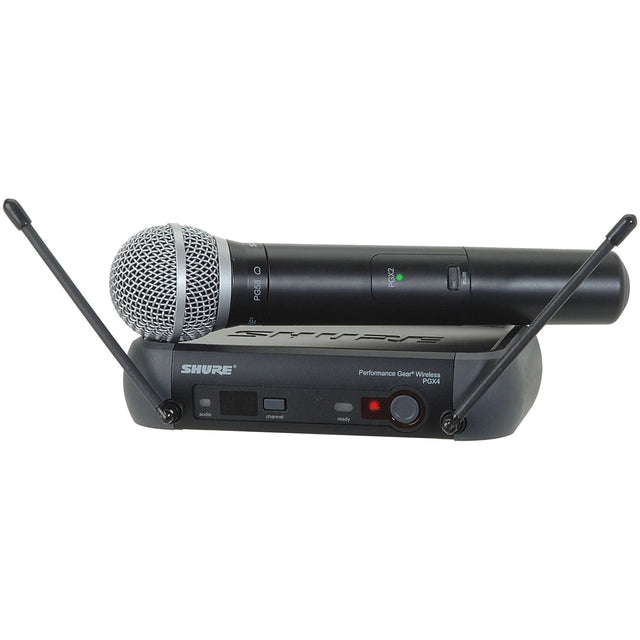 Shure - Shure PGX24/PG58-H6 Handheld Wireless Microphone System - PGX24/PG58-H6