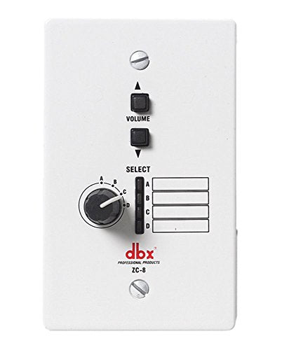 DBX ZC-8 Source Selector and Volume Control for ZonePro