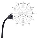 Comica CVM-GM-C2 Cardioid 3.5mm Input Gooseneck Lavalier Microphone