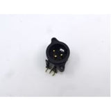 QSC CO-600156-00 3-Pin Male XLR Right Angle Connector (Pack of 10)