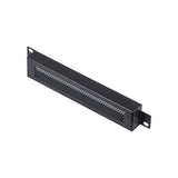 Odyssey Half Rack Mountable Raised Perforated Security Panel 1U