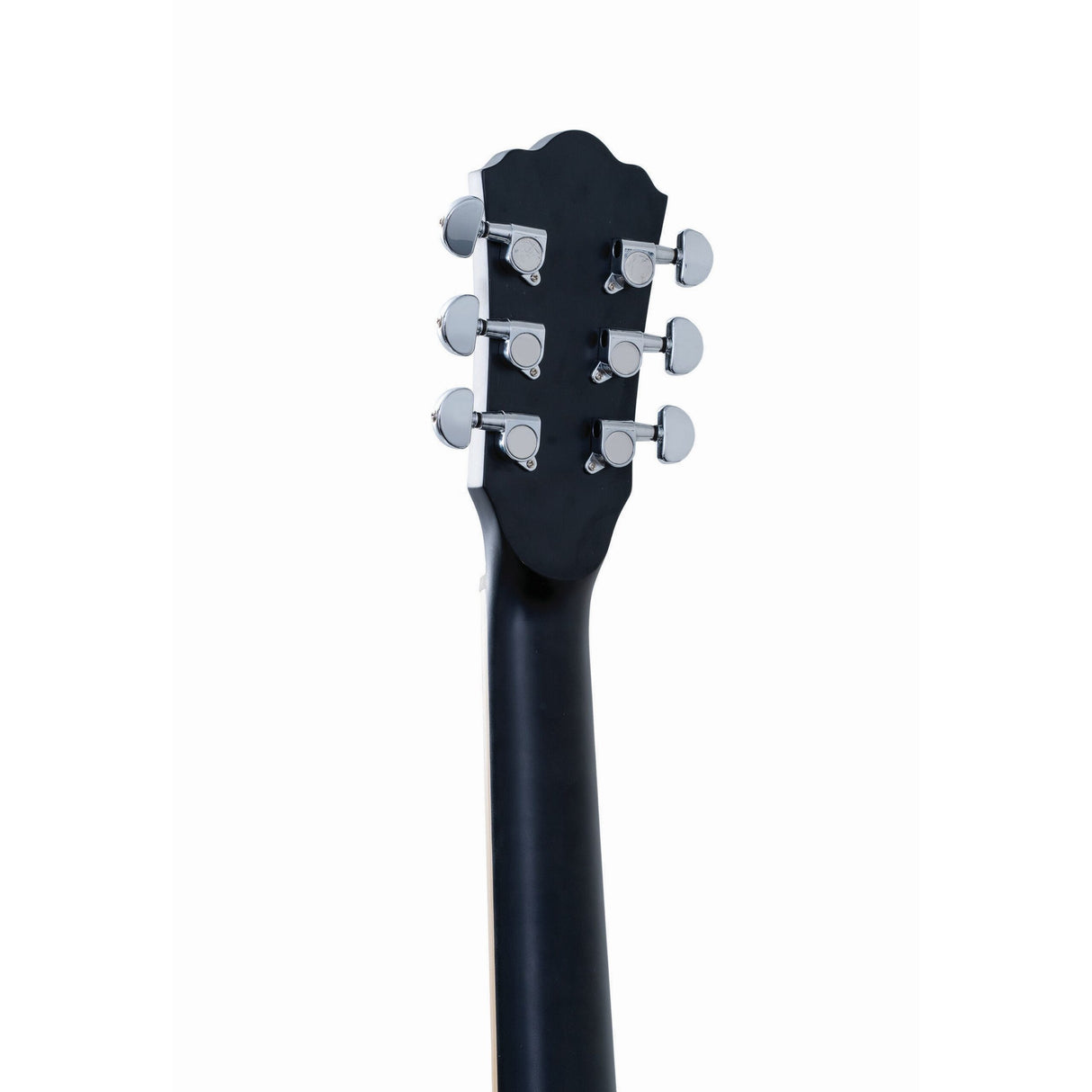 Washburn DFBACEB Deep Forest Burl Grand Auditorium Acoustic Guitar, Black Fade