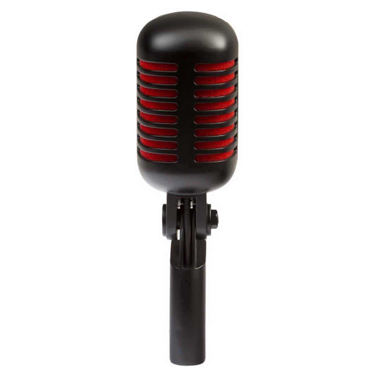 EIKON DM55V2RDBK Cardioid Vintage Vocal Dynamic Microphone, Satin Black and Red