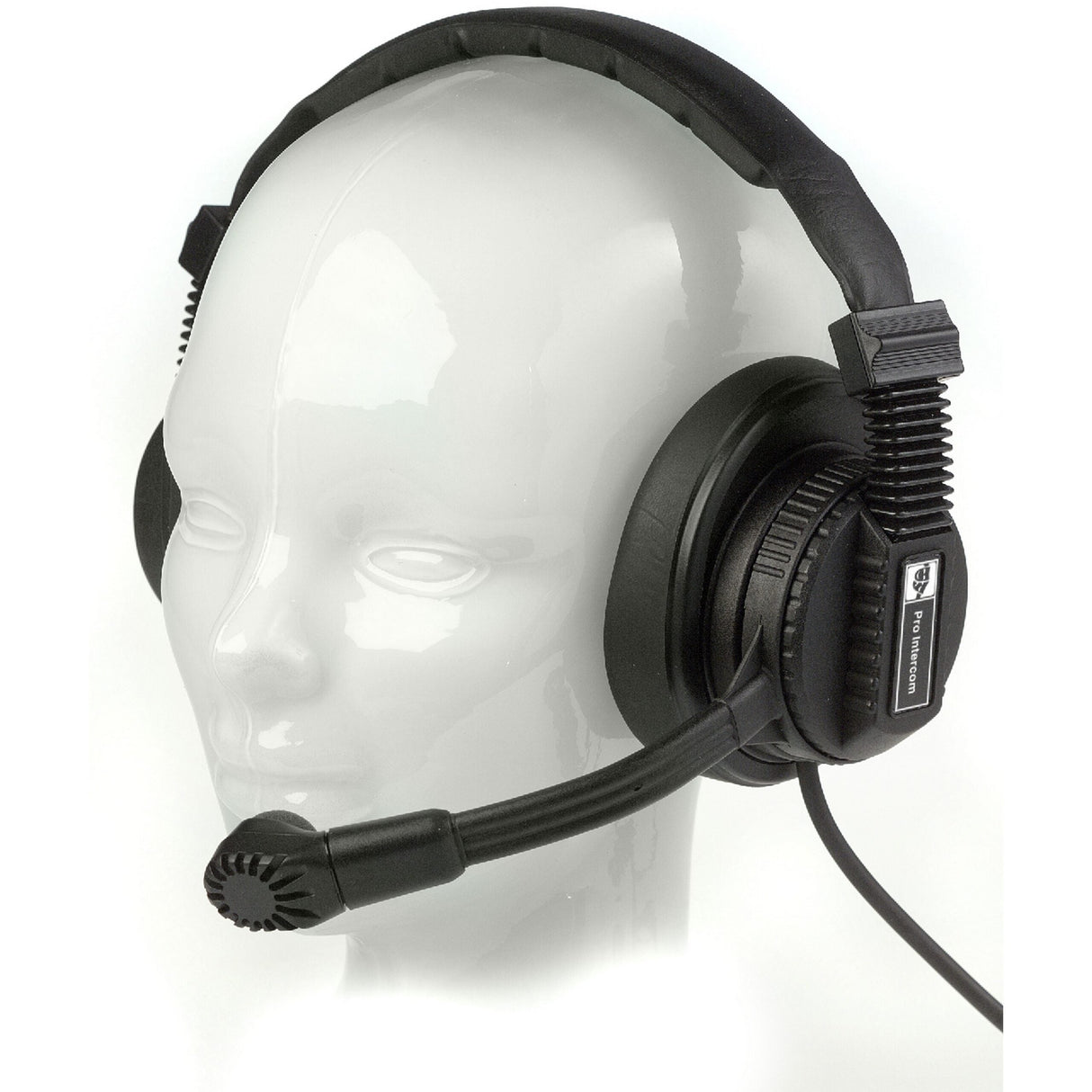 Pro Intercom DMH920 Dual Muff Headset 2 x 400-Ohm Earspeakers 200-Ohm Dynamic Microphone