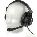 Pro Intercom DMH920 Dual Muff Headset 2 x 400-Ohm Earspeakers 200-Ohm Dynamic Microphone
