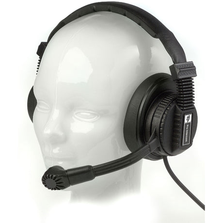 Pro Intercom DMH920 Dual Muff Headset 2 x 400-Ohm Earspeakers 200-Ohm Dynamic Microphone