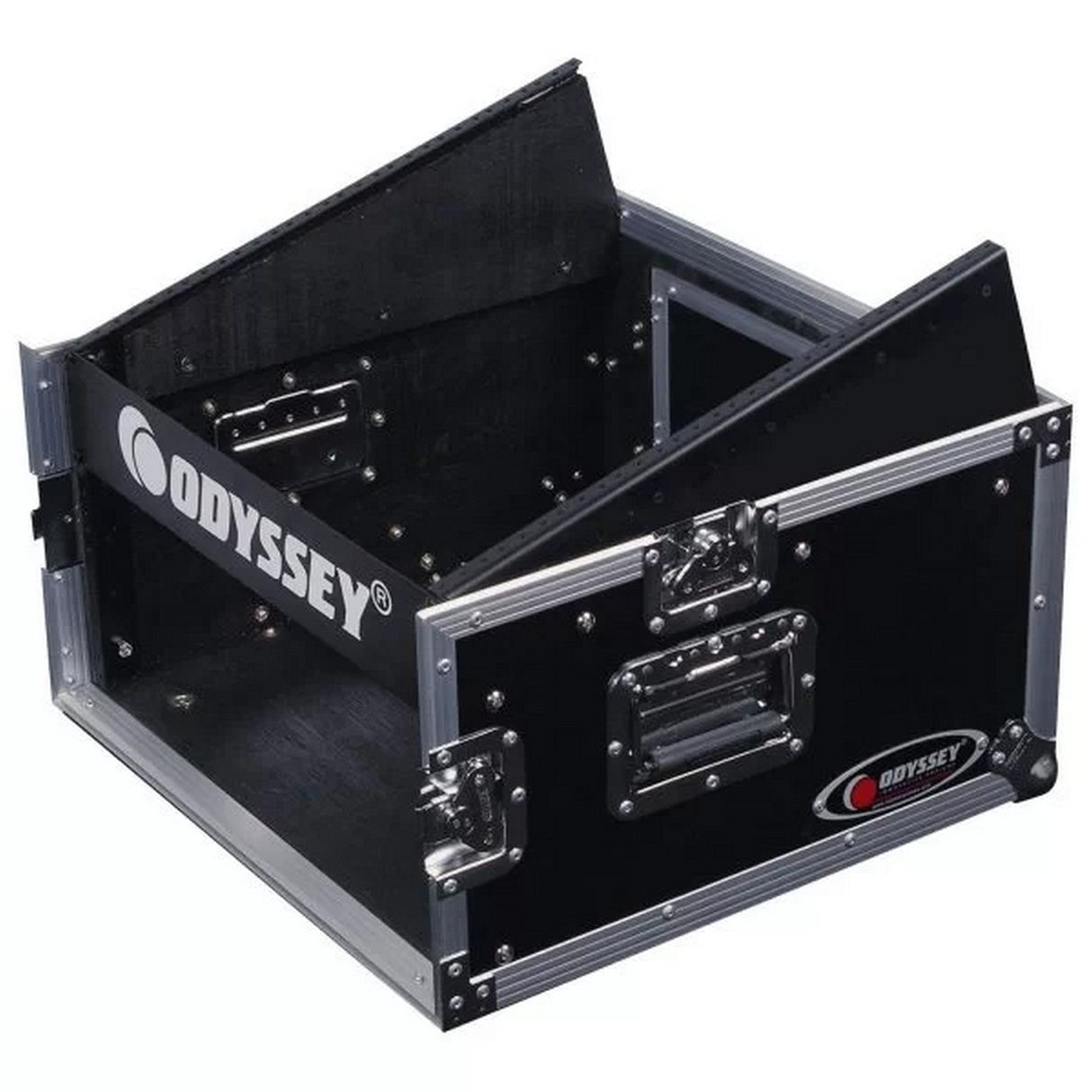 Odyssey 10U Top Slanted 4U Vertical Pro Combo Rack