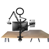 Gator GFW-STREAMSTAND Frameworks Content Creation Desk Mount Stand