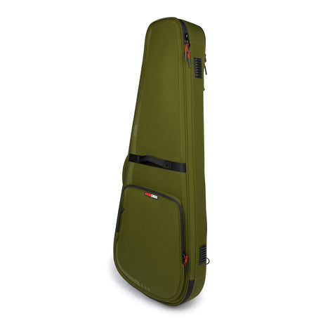 Gator G-ICON335-GRN ICON Series Gig Bag for 335 Style Electric Guitars Green - accessories