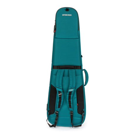 Gator G-ICONBASS-BLU ICON Series Gig Bag for Electric Bass Guitars Blue - accessories
