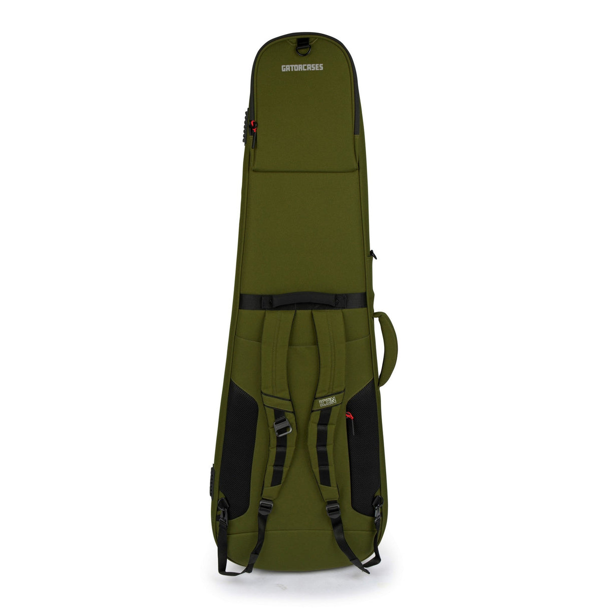 Gator G-ICONBASS-GRN ICON Series Gig Bag for Electric Bass Guitars Green - accessories