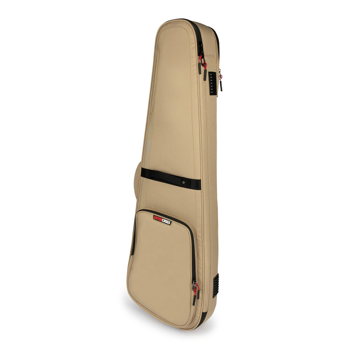 Gator G-ICONELECTRIC-KHK ICON Series Gig Bag for Electric Guitars Khaki - accessories