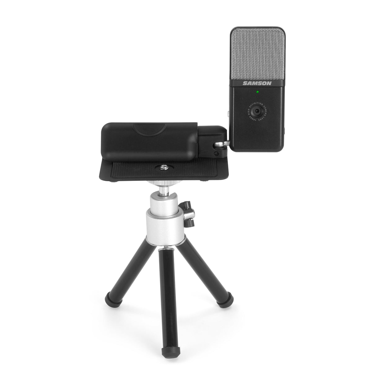 Samson Go Mic Video Portable USB Microphone with HD Webcam