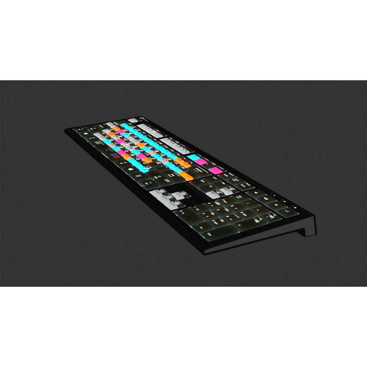Logickeyboard LKB-AGDA-A2PC-US Adobe Graphic Designer PC Astra 2 Backlit Shortcut Keyboard