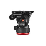 Manfrotto MVK504XTWINFA 504X Fluid Video Head with 645 Fast Twin Aluminum Tripod