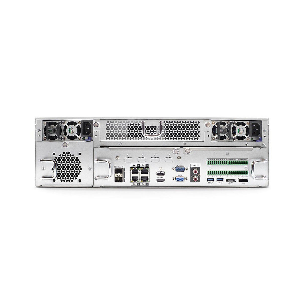 IC Realtime NVR-EL128-4U12MP1 128 Channel Ultra 4K H.265 Network Video Recorder with 10TB Hard Drive