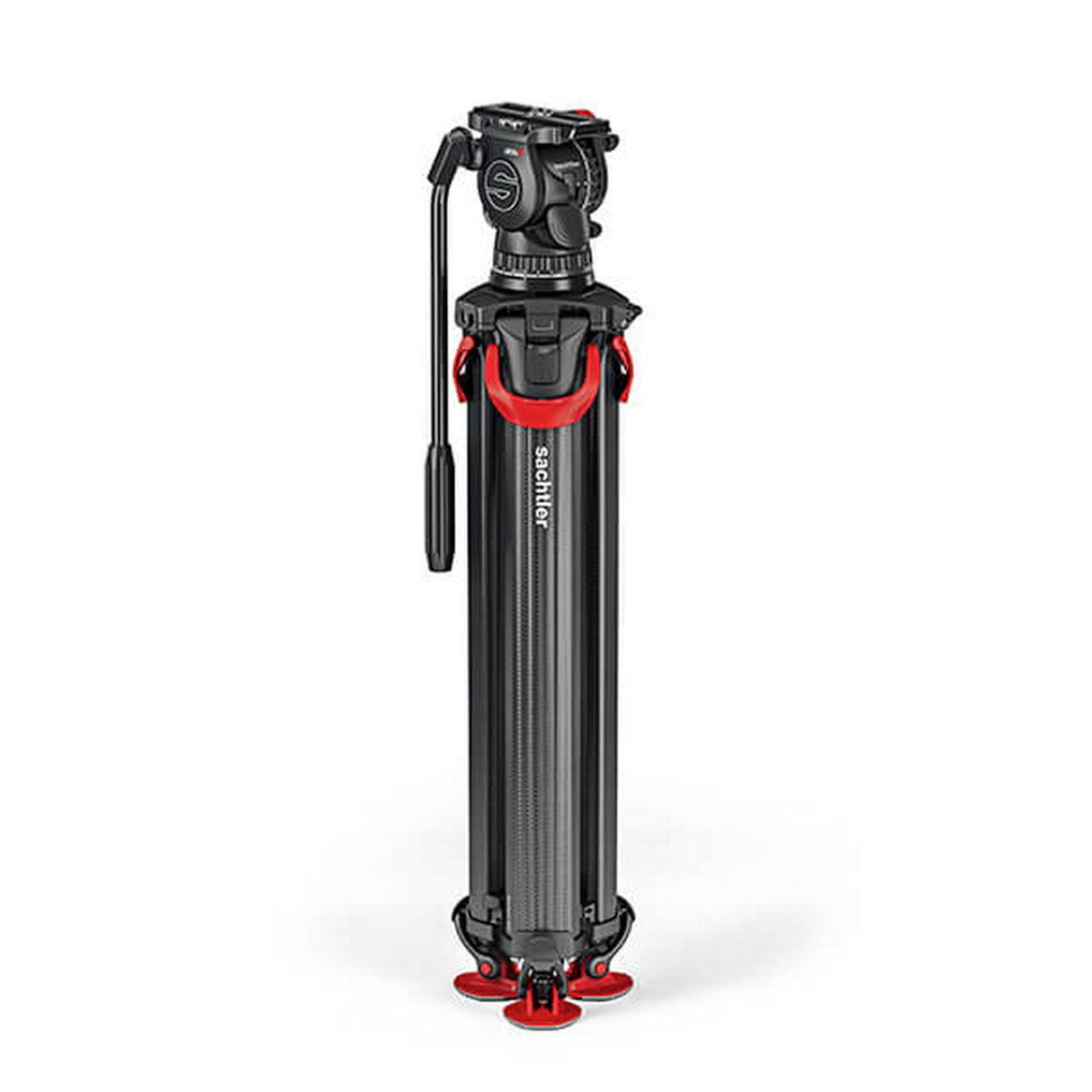 Sachtler S2072S-FTGS System aktiv10 flowtech100 GS Tripod with Spreader, Handle and Bag