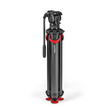 Sachtler S2072S-FTGS System aktiv10 flowtech100 GS Tripod with Spreader, Handle and Bag