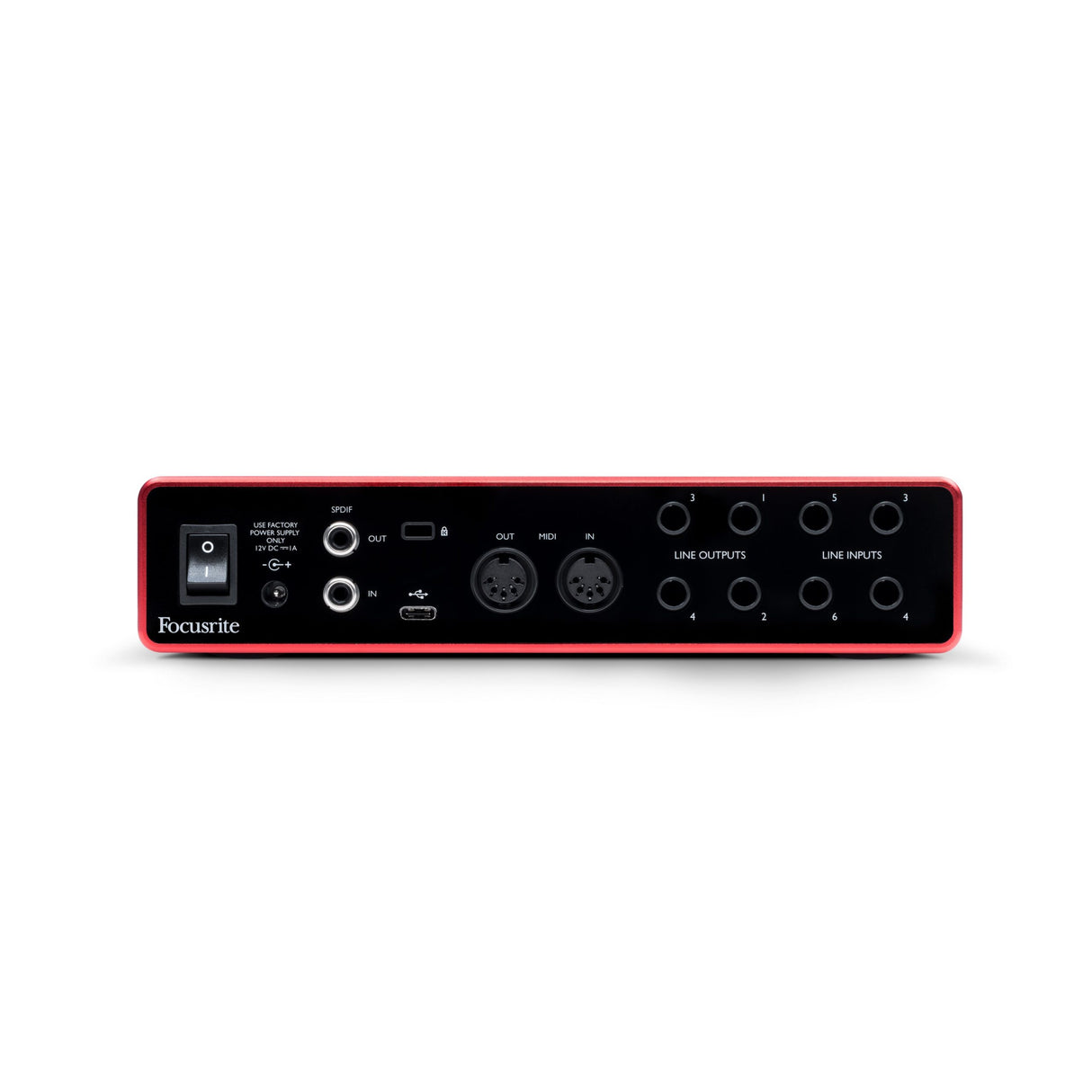 Focusrite Scarlett 8i6 8 x 6 USB Audio Interface, 3rd Generation