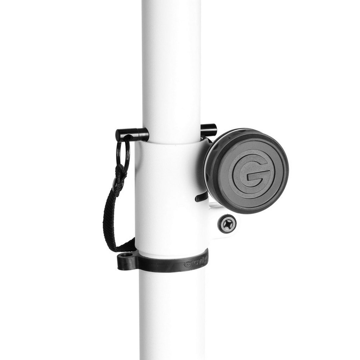 Gravity SP 5211 W Speaker Stand, 35 mm, Aluminium, White