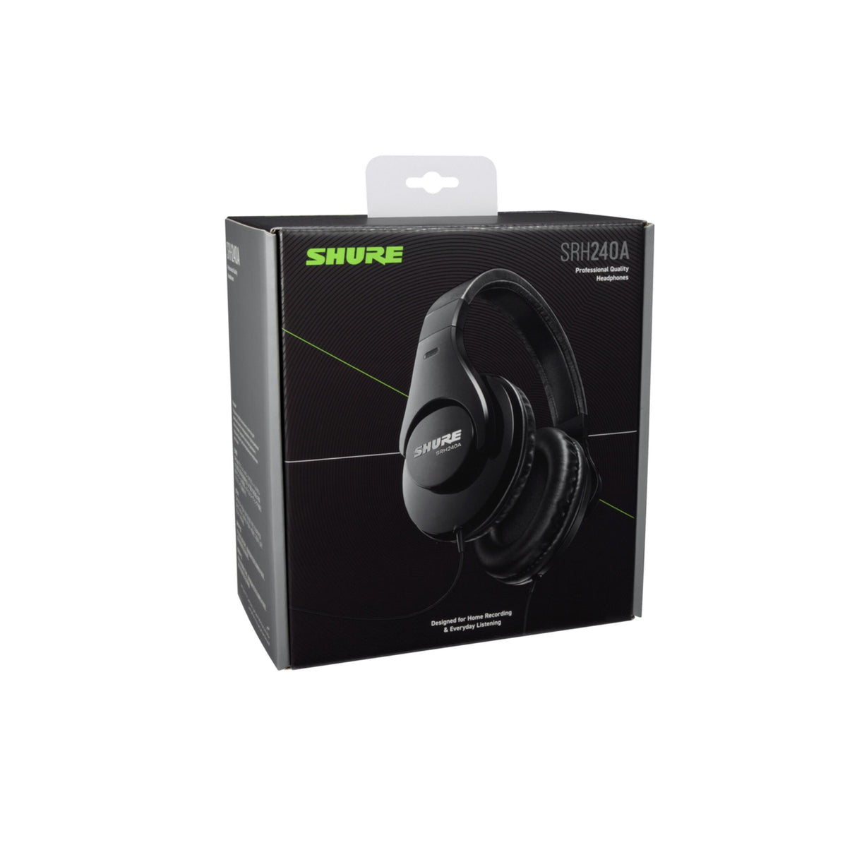 Shure SRH240A-BK Professional Closed-Back Headphone