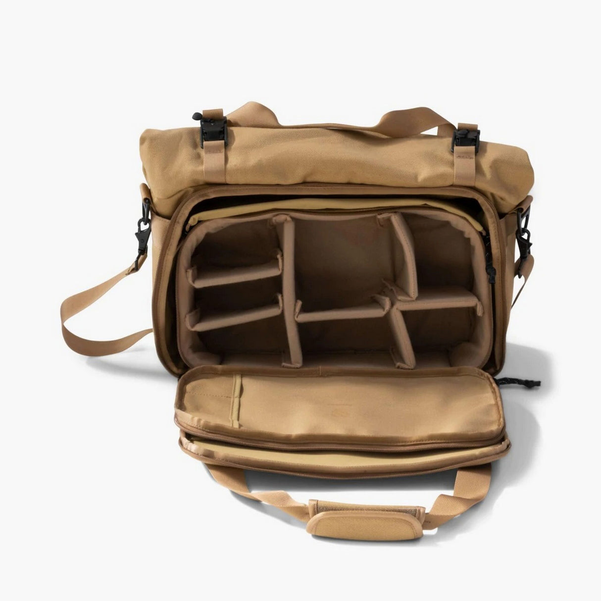Langly Weekender Flight Bag With Camera Cube, Sand