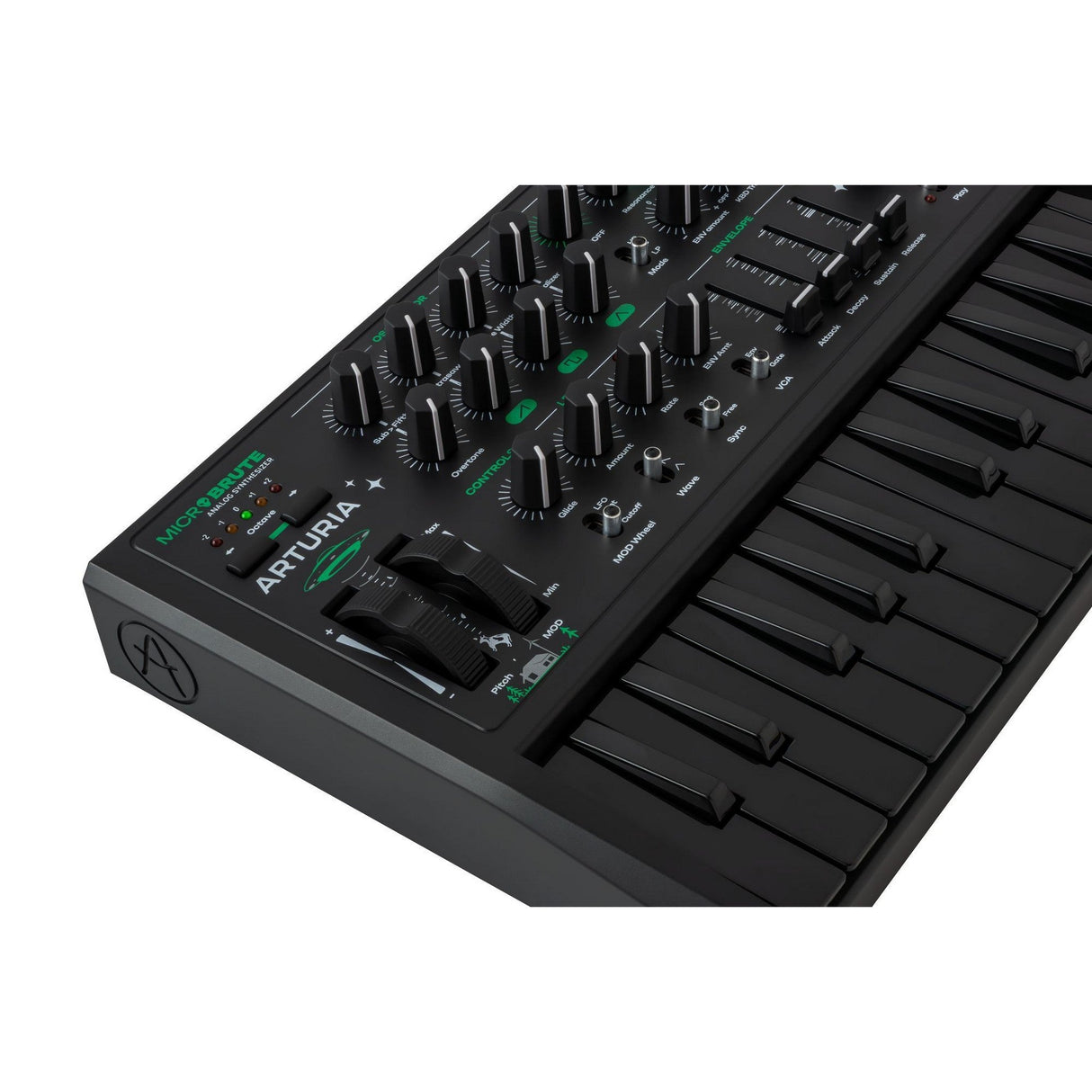 Arturia MicroBrute UFO 25-Mini-Key Monophonic Analog Synthesizer